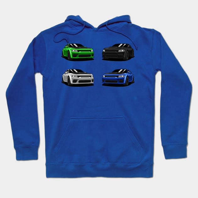 Charger SRT Hellcat Hoodie by Car_Designer